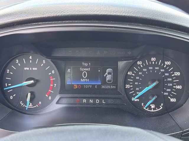 2019 Ingot Silver Ford Fusion S FWD Sedan