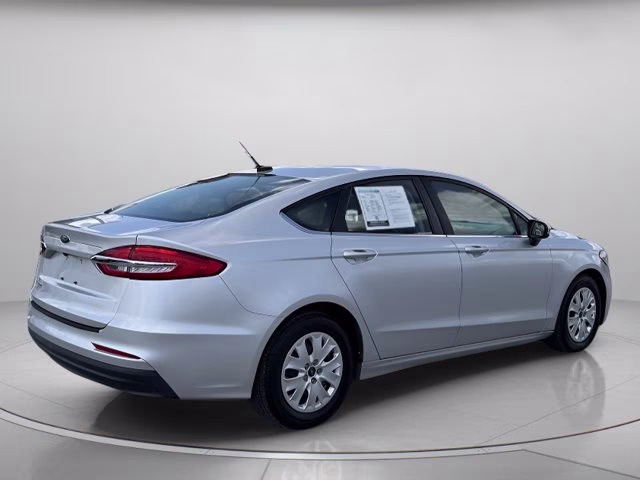 2019 Ingot Silver Ford Fusion S FWD Sedan
