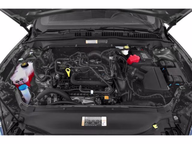 2019 Oxford White Ford Fusion S FWD Sedan