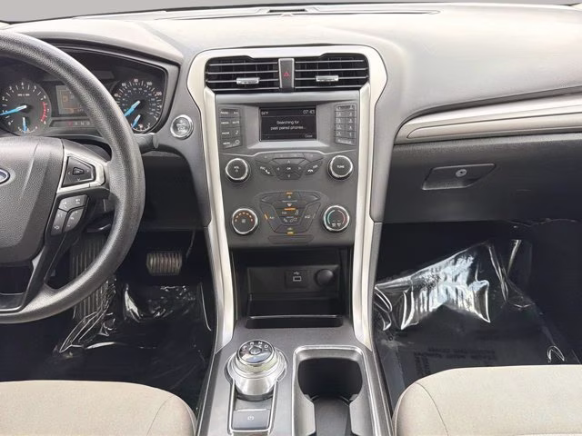2019 Oxford White Ford Fusion S FWD Sedan