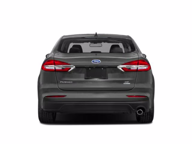 2019 Oxford White Ford Fusion S FWD Sedan