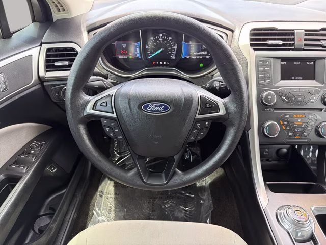 2018 Shadow Black Ford Fusion Hybrid S FWD Sedan