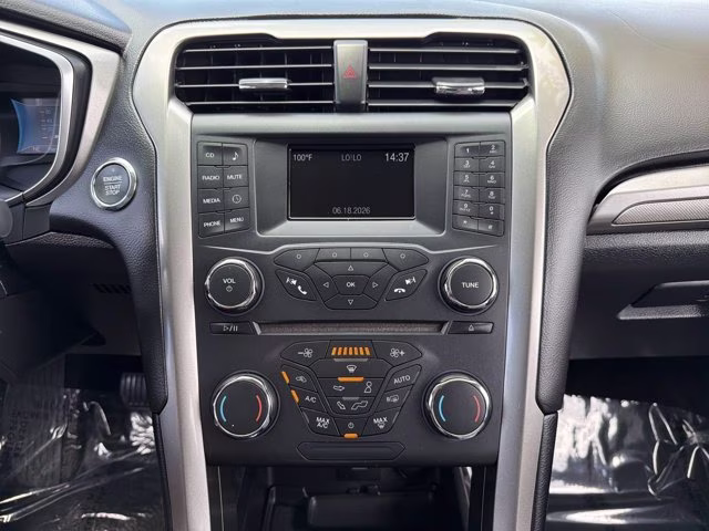 2018 Shadow Black Ford Fusion Hybrid S FWD Sedan
