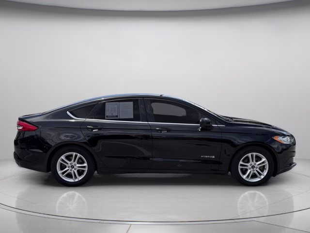 2018 Shadow Black Ford Fusion Hybrid S FWD Sedan