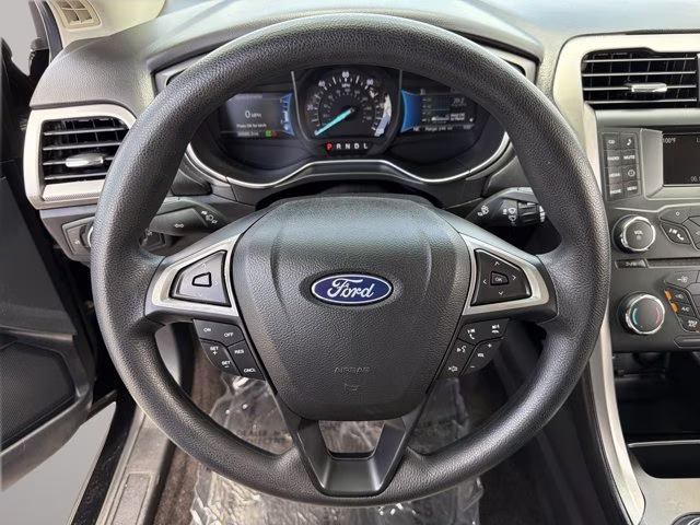 2018 Shadow Black Ford Fusion Hybrid S FWD Sedan
