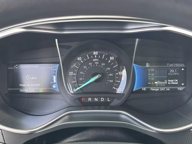 2018 Shadow Black Ford Fusion Hybrid S FWD Sedan