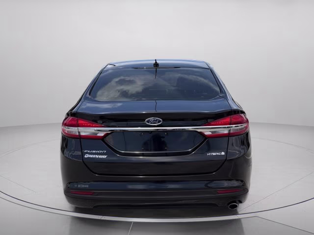 2018 Shadow Black Ford Fusion Hybrid S FWD Sedan