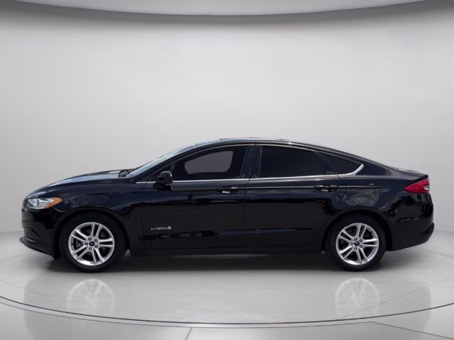 2018 Shadow Black Ford Fusion Hybrid S FWD Sedan