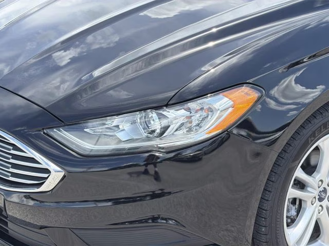 2018 Shadow Black Ford Fusion Hybrid S FWD Sedan