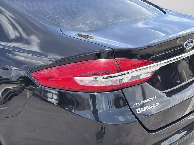 2018 Shadow Black Ford Fusion Hybrid S FWD Sedan