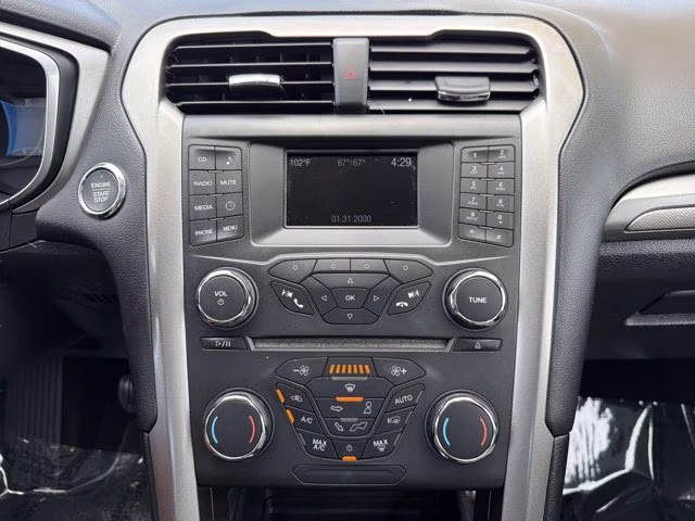 2018 Magnetic Ford Fusion Hybrid S FWD Sedan