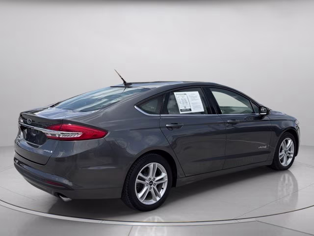 2018 Magnetic Ford Fusion Hybrid S FWD Sedan