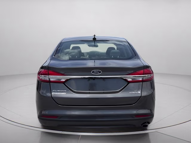 2018 Magnetic Ford Fusion Hybrid S FWD Sedan