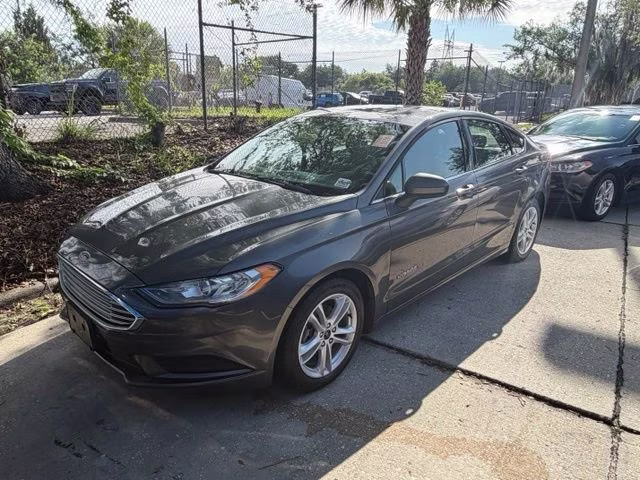 2018 Magnetic Ford Fusion Hybrid S FWD Sedan
