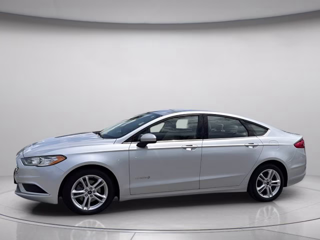 2018 Ingot Silver Ford Fusion Hybrid S FWD Sedan