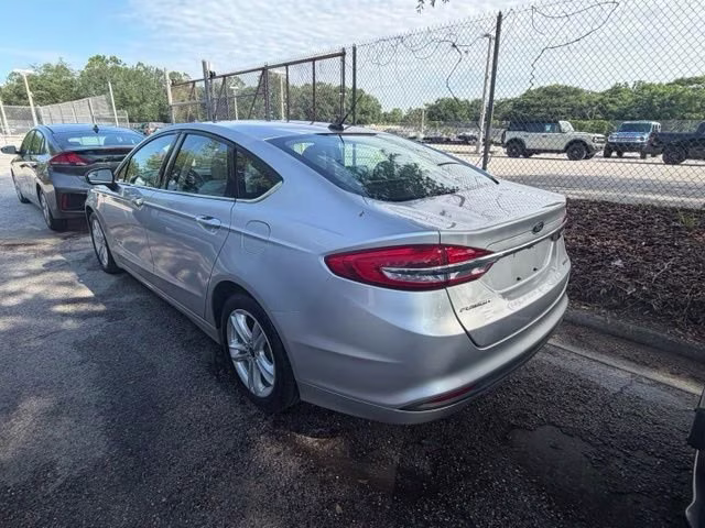 2018 Ingot Silver Ford Fusion Hybrid S FWD Sedan