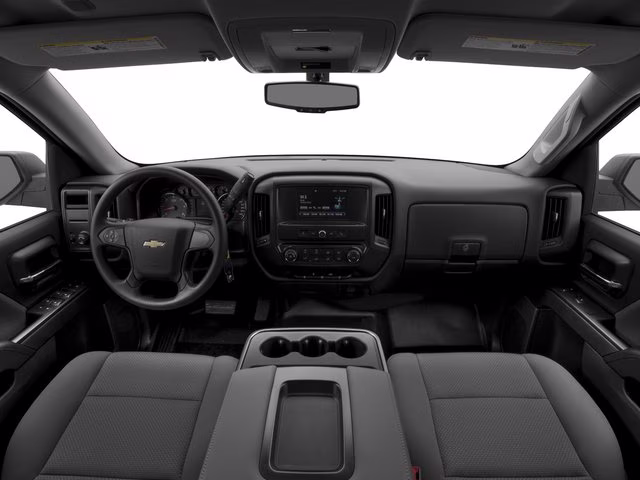 2018 Silver Ice Metallic Chevrolet Silverado 1500 WT RWD Truck