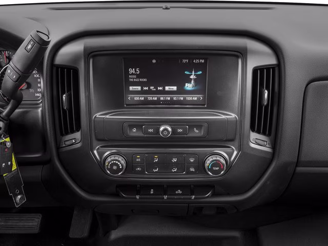 2018 Silver Ice Metallic Chevrolet Silverado 1500 WT RWD Truck
