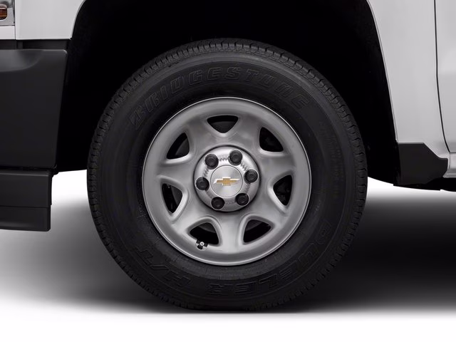 2018 Silver Ice Metallic Chevrolet Silverado 1500 WT RWD Truck