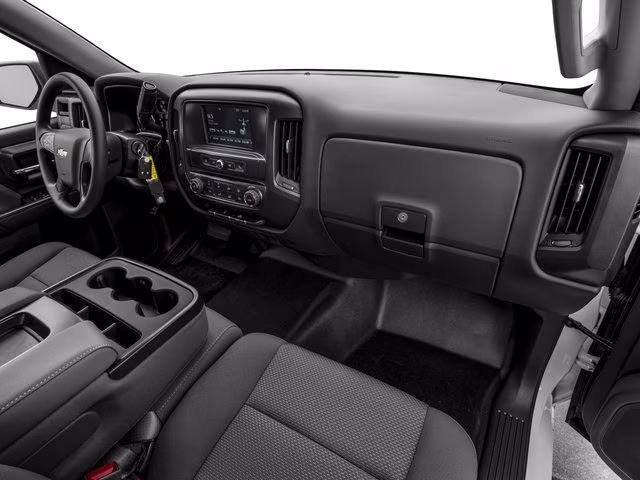 2018 Silver Ice Metallic Chevrolet Silverado 1500 WT RWD Truck