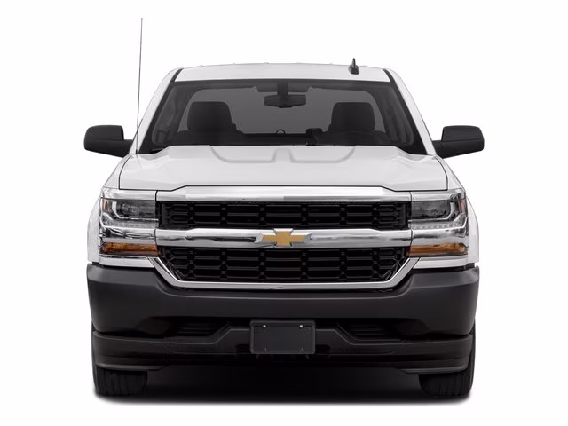 2018 Silver Ice Metallic Chevrolet Silverado 1500 WT RWD Truck