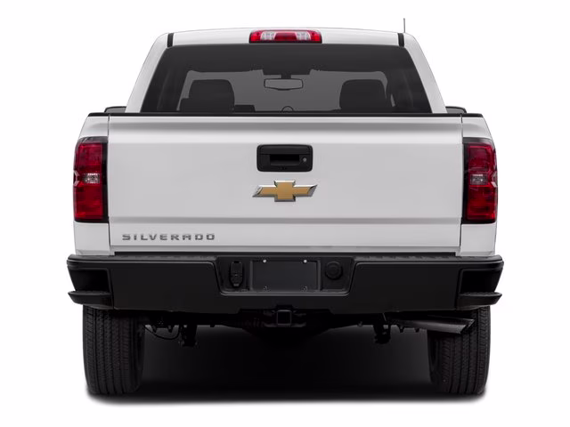 2018 Silver Ice Metallic Chevrolet Silverado 1500 WT RWD Truck