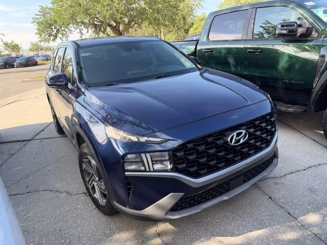 2021 Stormy Sea Hyundai Santa Fe SE FWD SUV