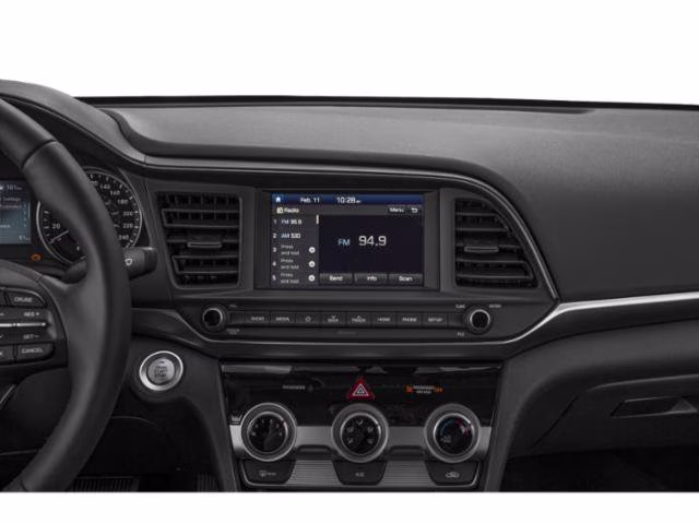 2020 Quartz White Pearl Hyundai Elantra SE FWD Sedan