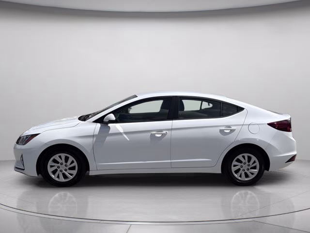 2020 Quartz White Pearl Hyundai Elantra SE FWD Sedan