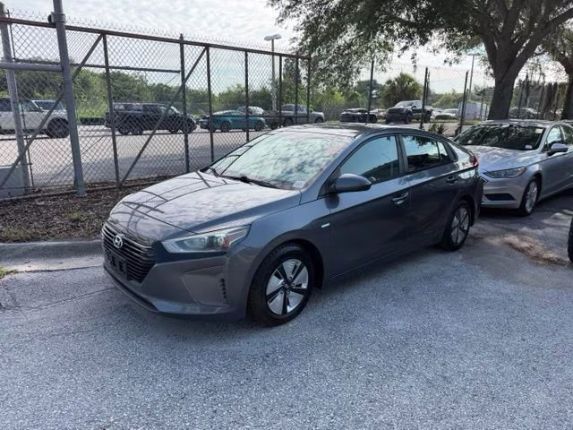 2019 Summit Gray Pearl Hyundai Ioniq Hybrid Blue FWD Hatchback