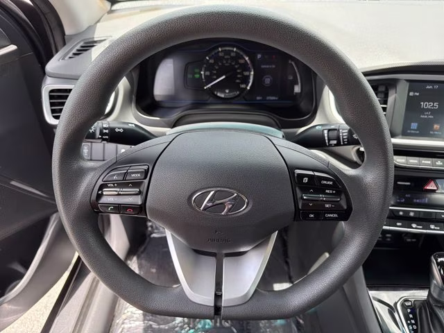 2019 Summit Gray Pearl Hyundai Ioniq Hybrid Blue FWD Hatchback