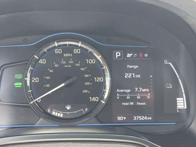 2019 Summit Gray Pearl Hyundai Ioniq Hybrid Blue FWD Hatchback