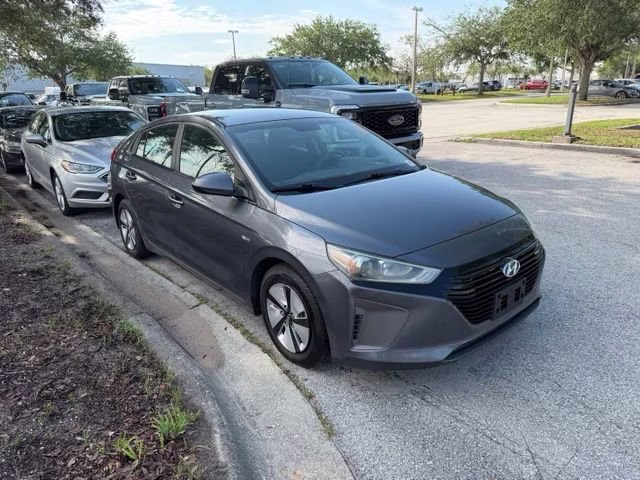 2019 Summit Gray Pearl Hyundai Ioniq Hybrid Blue FWD Hatchback