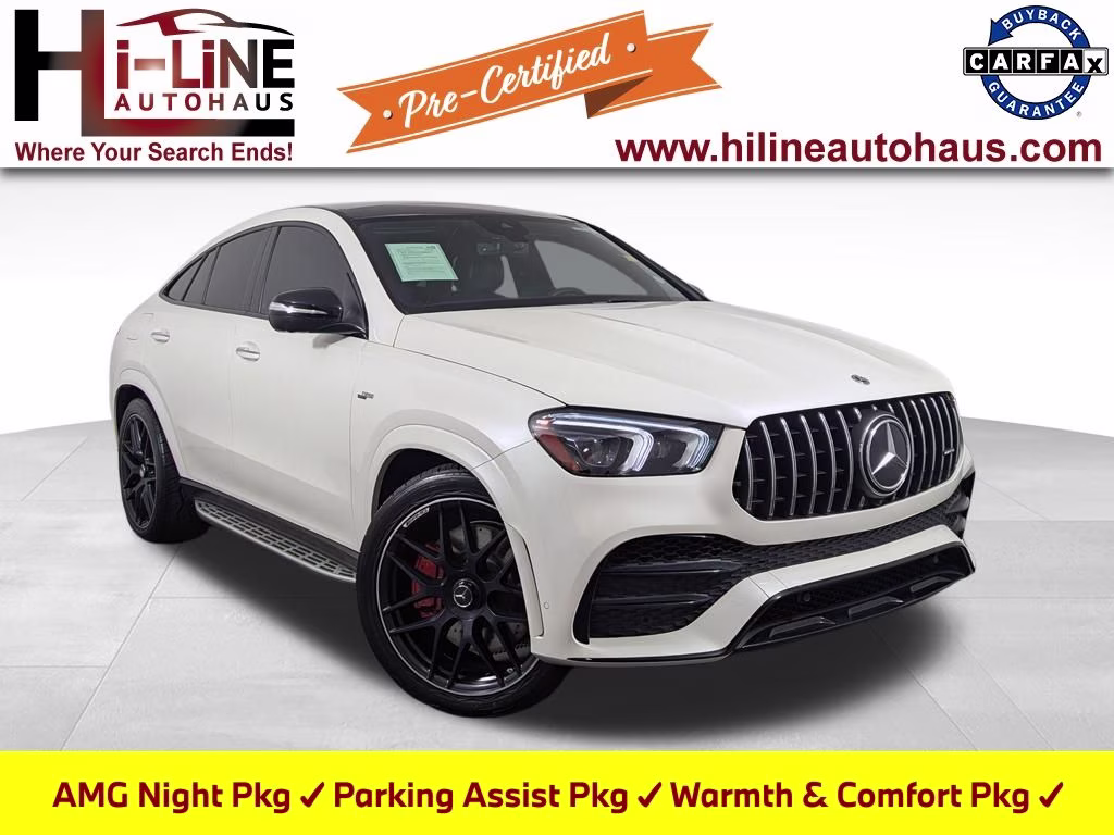2022 MANUFAKTUR Diamond White Bright Mercedes-Benz GLE GLE 53 AMG AWD Coupe