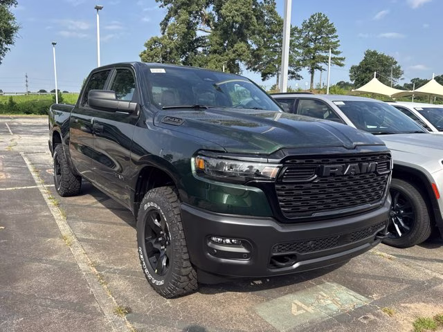 2026 Serrano Green Metallic Ram 1500 Warlock 4X4 Truck
