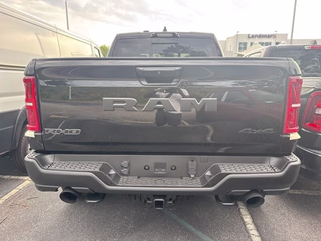 2026 Diamond Black Crystal Pearlcoat Ram 1500 RHO 4X4 Truck