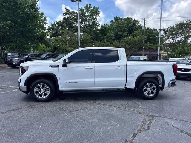2023 Summit White GMC Sierra 1500 SLE 4X4 Truck