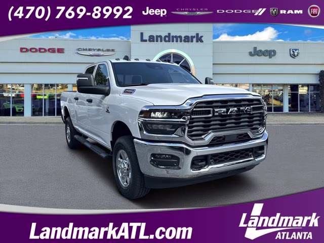 2026 Bright White Clearcoat Ram 2500 Tradesman 4X4 Truck