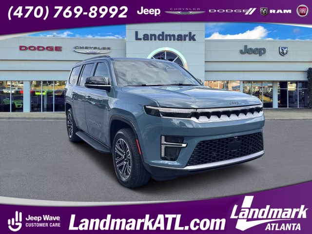 2026 Steel Blue Jeep Grand Wagoneer 4x2 RWD SUV