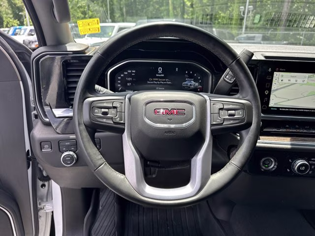 2023 Summit White GMC Sierra 1500 SLE 4X4 Truck
