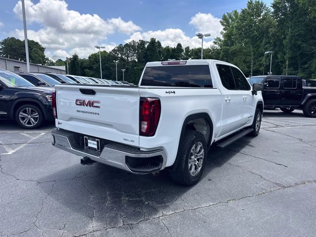 2023 Summit White GMC Sierra 1500 SLE 4X4 Truck