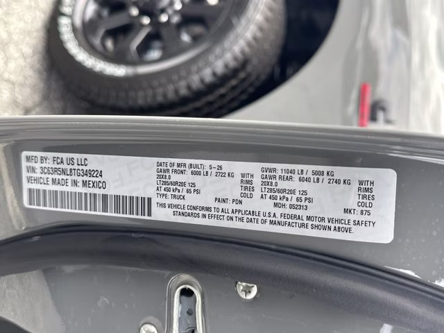 2026 Ceramic Gray Clearcoat Ram 2500 Laramie 4X4 Truck