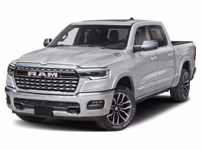 2025 Billet Silver Metallic Clearcoat Ram 1500 Limited 4X4 Truck