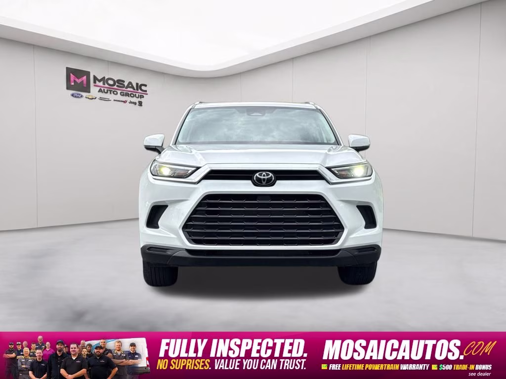 2024 White Toyota Grand Highlander XLE AWD SUV