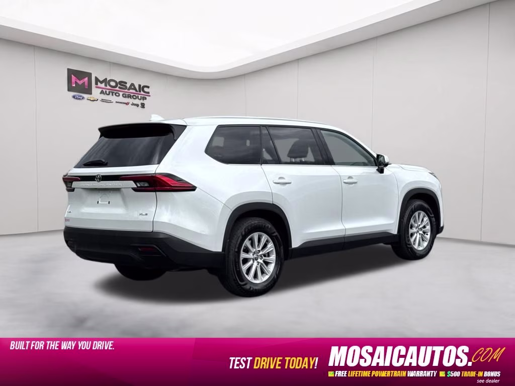 2024 White Toyota Grand Highlander XLE AWD SUV