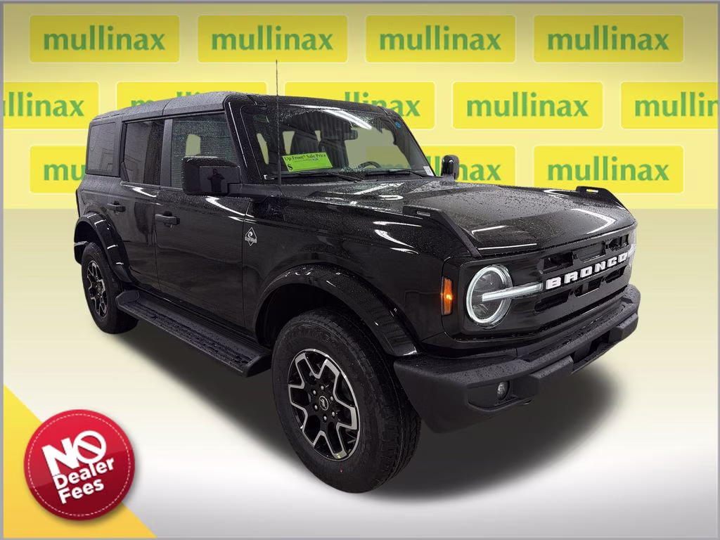 2026 SHADOW BLACK Ford Bronco Outer Banks 4X4 SUV