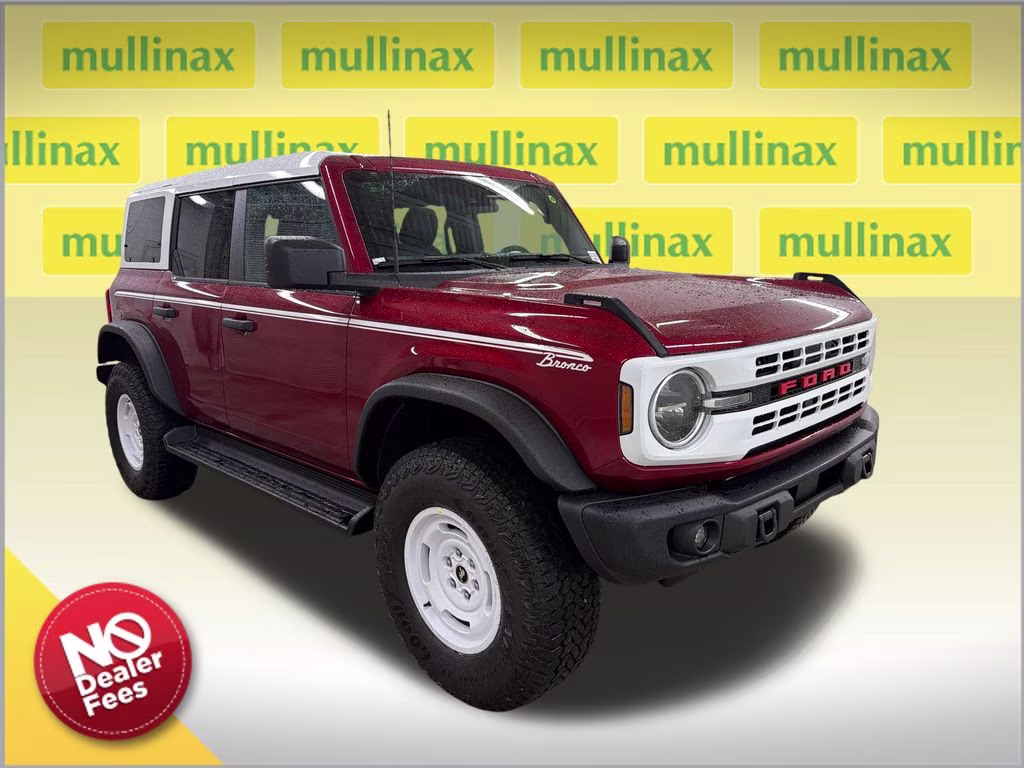 2026 RUBY RED TNTD Ford Bronco Heritage Edition 4X4 SUV