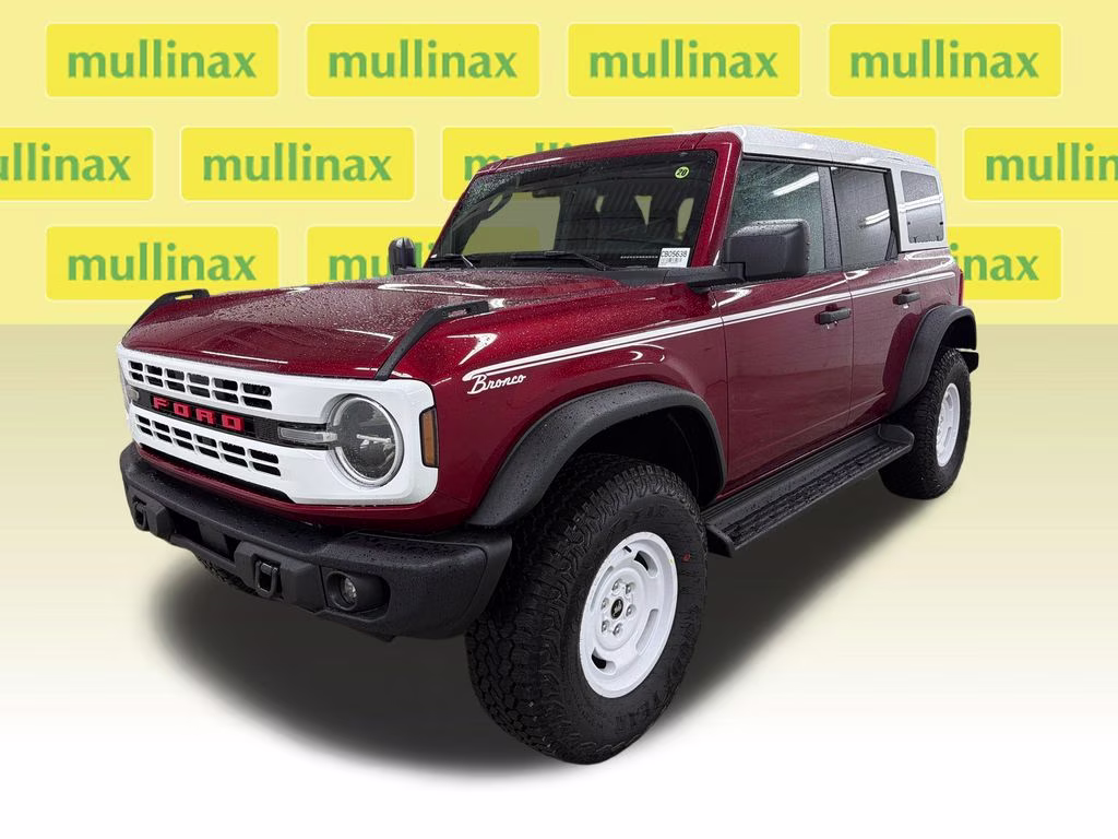2026 RUBY RED TNTD Ford Bronco Heritage Edition 4X4 SUV