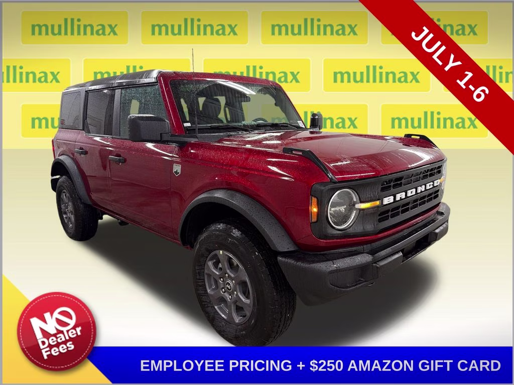 2026 RUBY RED TNTD Ford Bronco Big Bend 4X4 SUV