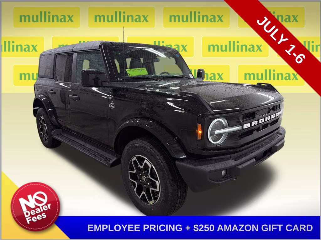 2026 SHADOW BLACK Ford Bronco Outer Banks 4X4 SUV